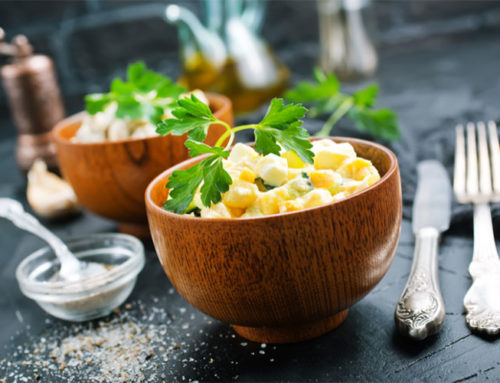 Corn Salad with Coconut & Pandan